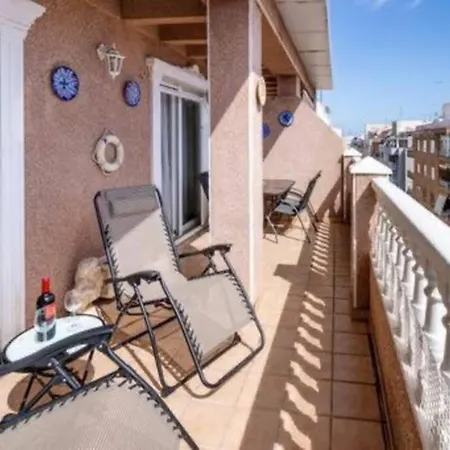 Penthouse Ramon G-playa Del Cura Lägenhet Torrevieja